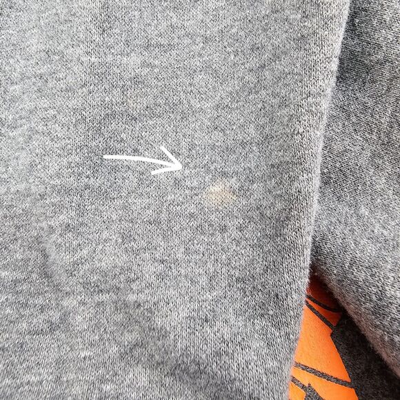 Under Armour Pullover Hoodie Gray Orange Women's Size XS - Picture 8 of 11